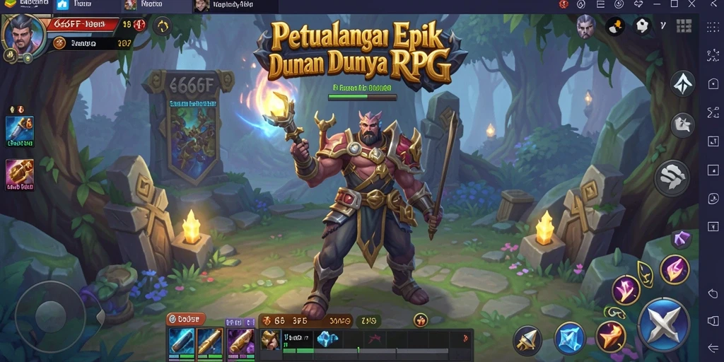Gameplay RPG yang mendebarkan dengan grafis menakjubkan.
