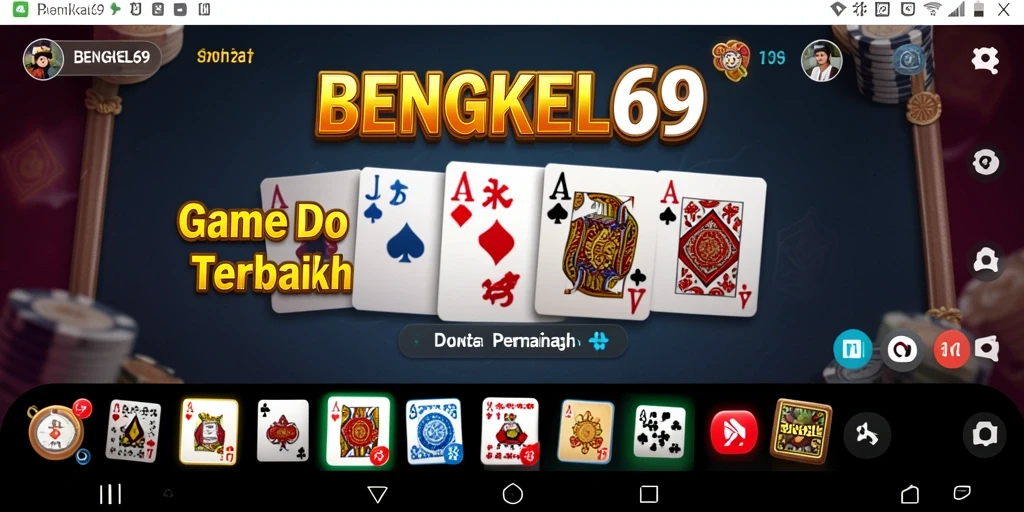 Tampilan gameplay seru BENGKEL69 dengan fitur menarik.