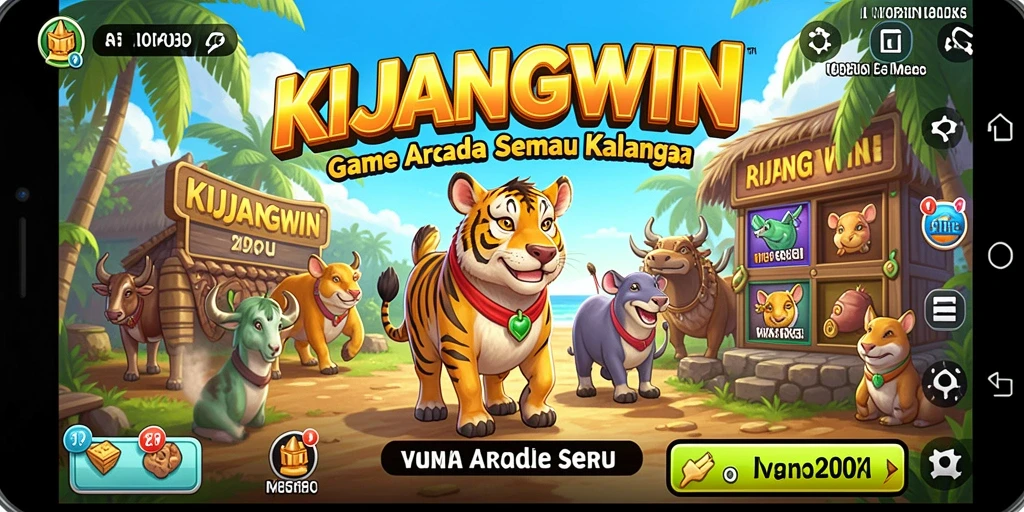Tampilan screenshot KIJANGWIN menampilkan gameplay Arcade yang menarik dan menantang.