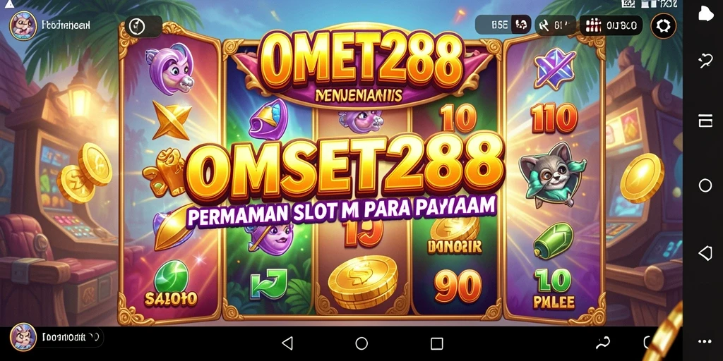 Screenshot gameplay OMSET288 menunjukkan keseruan permainan Slot yang mengasyikkan.