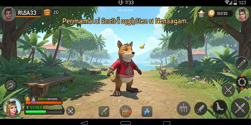 Tampilan menarik gameplay RUSA33 dengan tantangan yang seru.