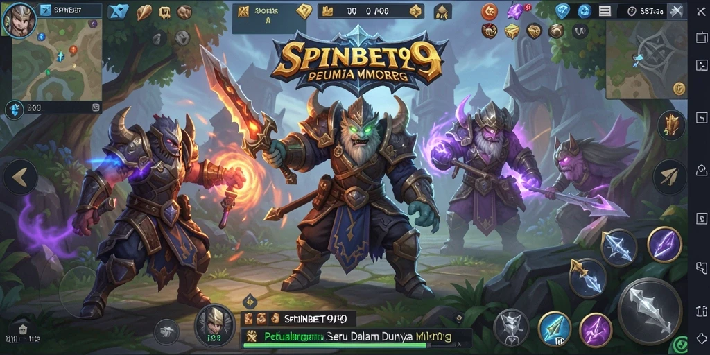 Tangkapan layar gameplay SPINBET99 yang menarik dengan grafis menakjubkan.