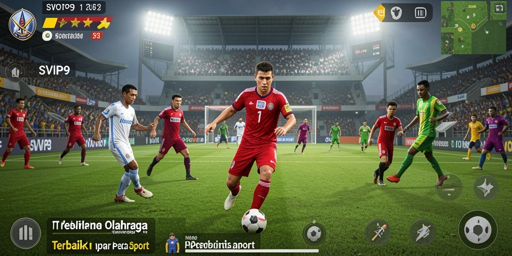Tampilan menarik dari gameplay SVIP9 dalam pertandingan olahraga.